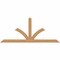 Ekena Millwork Richland Timber Gable Bracket, Western Red Cedar, 108"W x 45"H x 1 1/2"D x 5 1/2"F, 10/12 Pitch GBW108X45X0206RIC00SWR - alternate 1